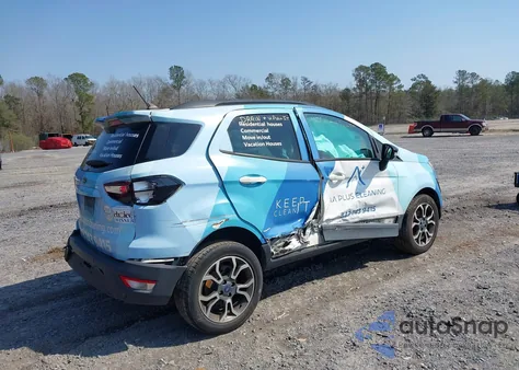 2019 Ford Ecosport Ses z USA, uszkodzony, nr VIN MAJ6S3JL5KC293514